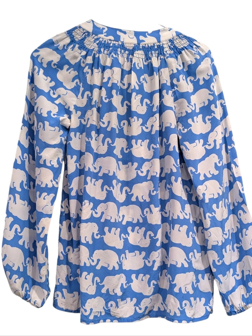 Lilly Pulitzer Tusk in the Sun Elsa Silk Blouse - Picture 3 of 5